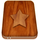 Favourites hard drive icon